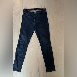 J Brand Size 30 high rise skinny jeans